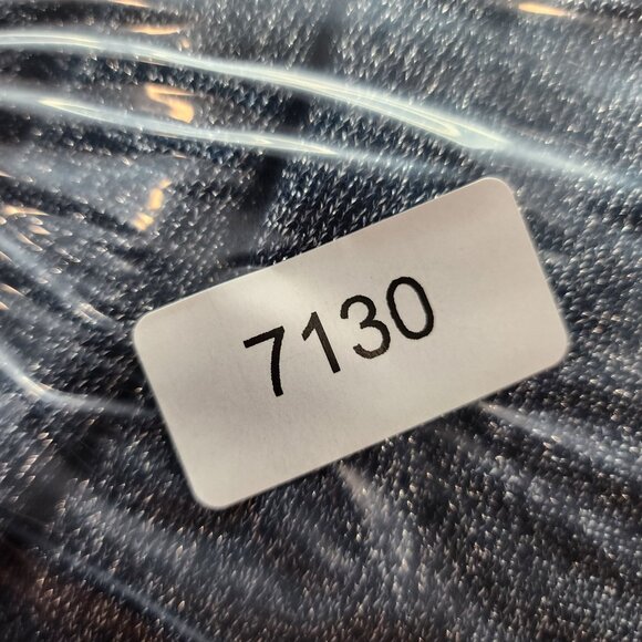 Womens Ann Taylor Metallic Blue Turtleneck Sweater Long Sleeve Size L - Picture 8 of 8